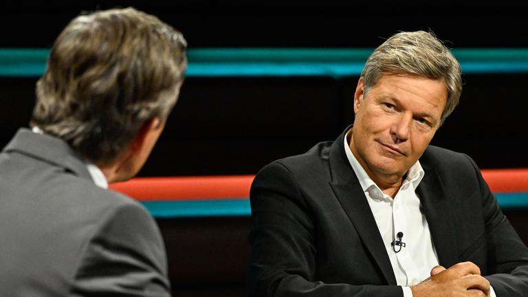 Robert Habeck zu Gast bei Markus Lanz