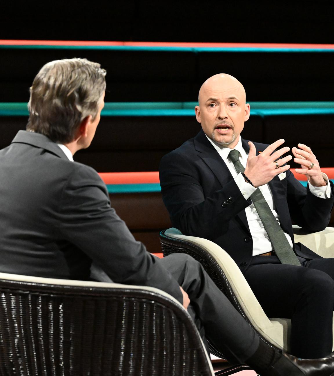 Alexander Hoffmann zu Gast bei "Markus Lanz".