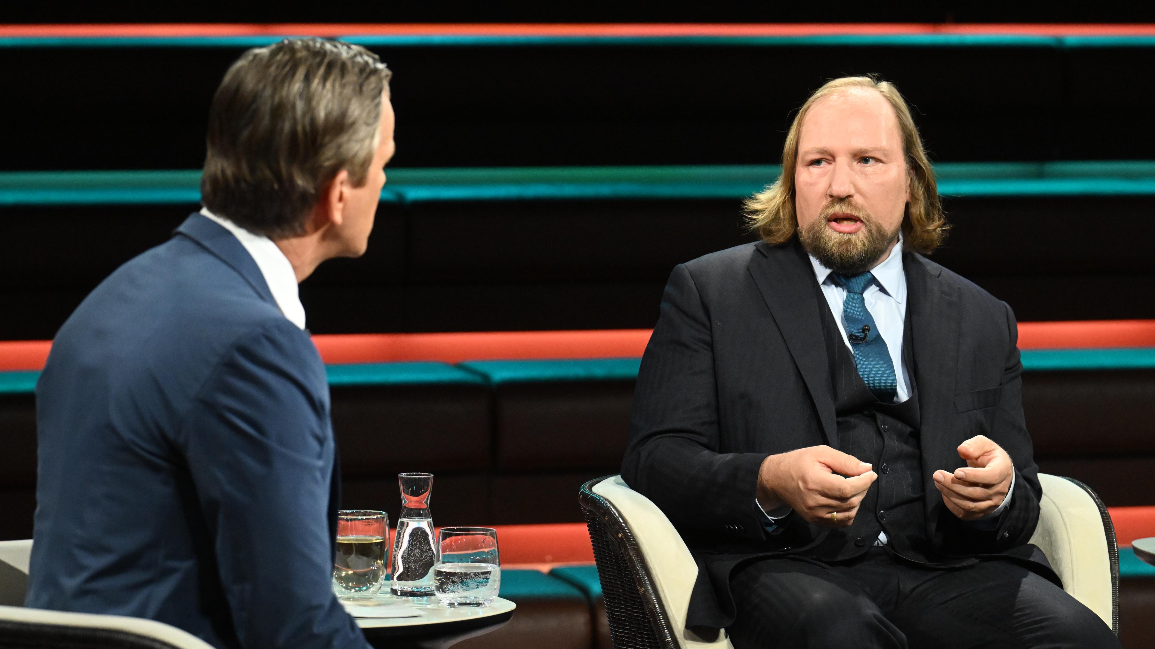 Anton Hofreiter zu Gast bei Markus Lanz.