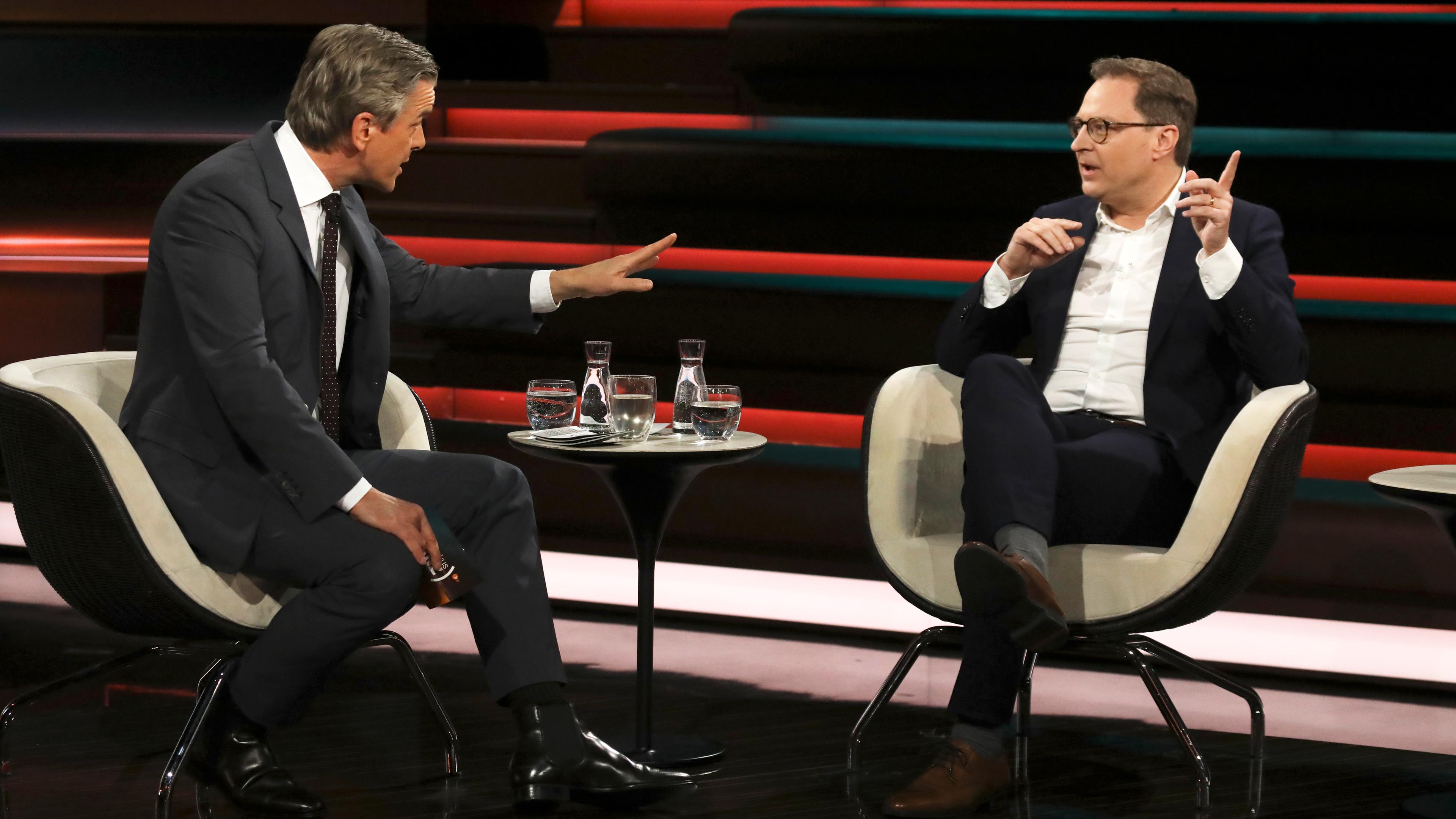 CSU-Generalsekretär Martin Huber zu Gast bei Markus Lanz.
