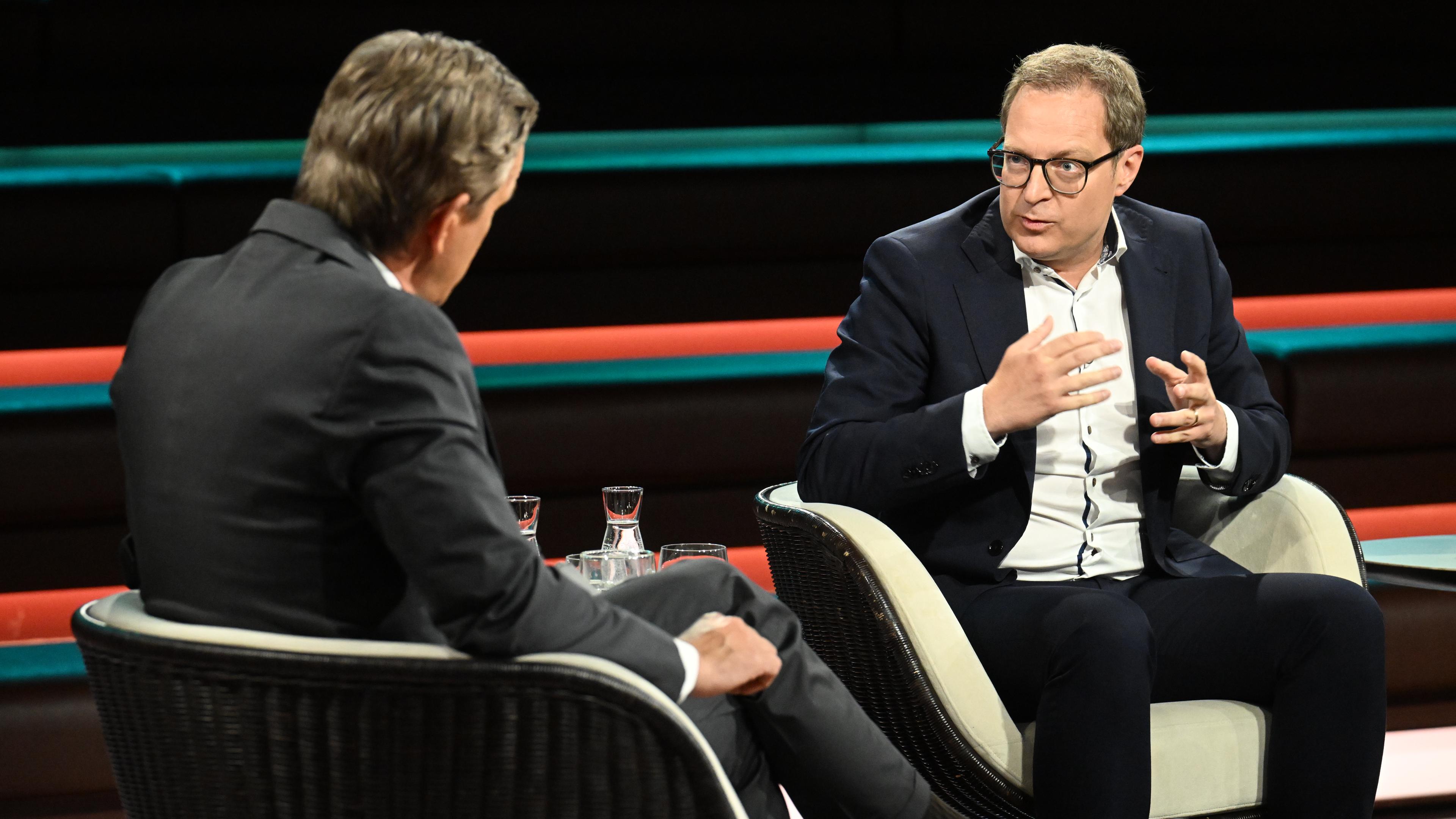 CSU-Generalsekräter Martin Huber bei Lanz.