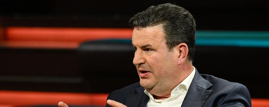 Hubertus Heil, ehemaliger Bundesminister für Arbeit und Soziales, diskutiert bei "Markus Lanz" am 29.09.2026.