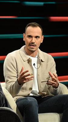 Man sieht den Welt-Chefreporter Ibrahim Naber zu Gast bei Markus Lanz.