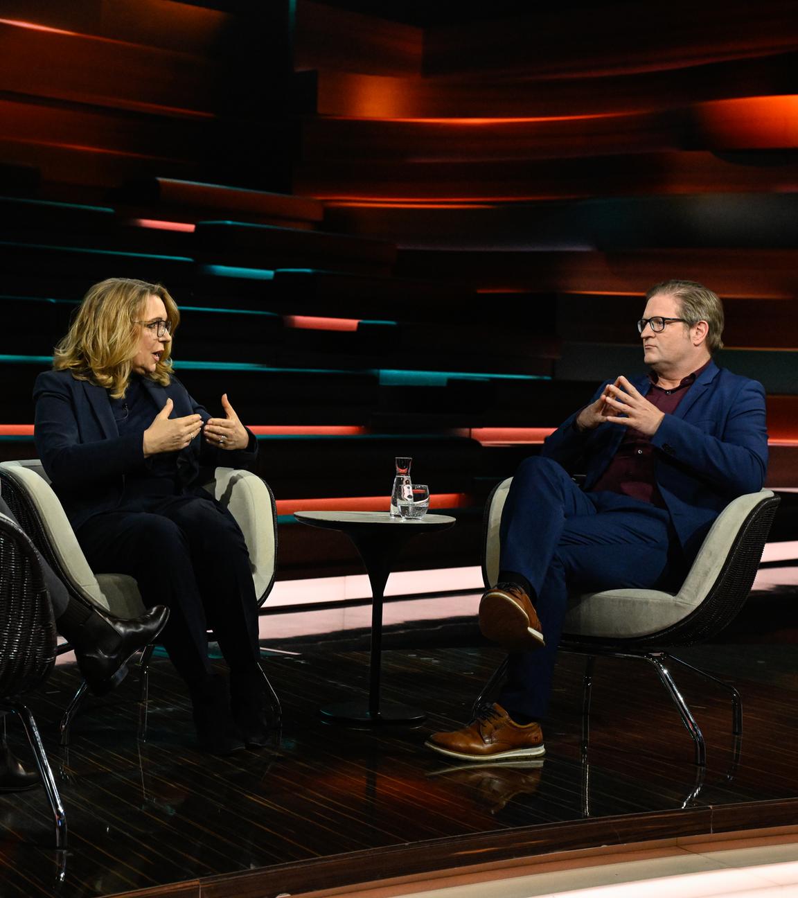 Claudia Kemfert und Michael Bröcker zu Gast bei "Makrus Lanz".