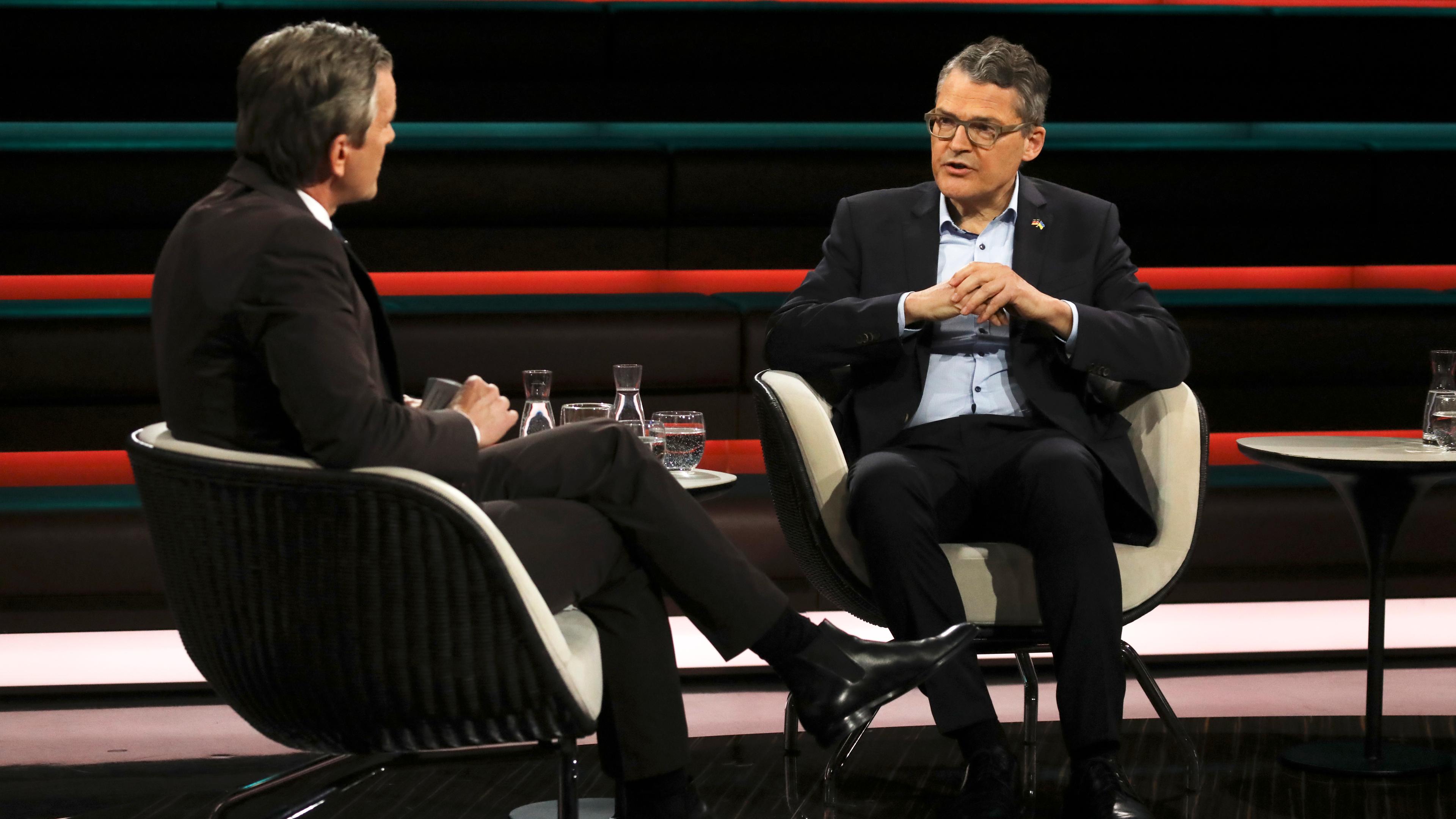 Roderich Kiesewetter zu Gast bei Markus Lanz.