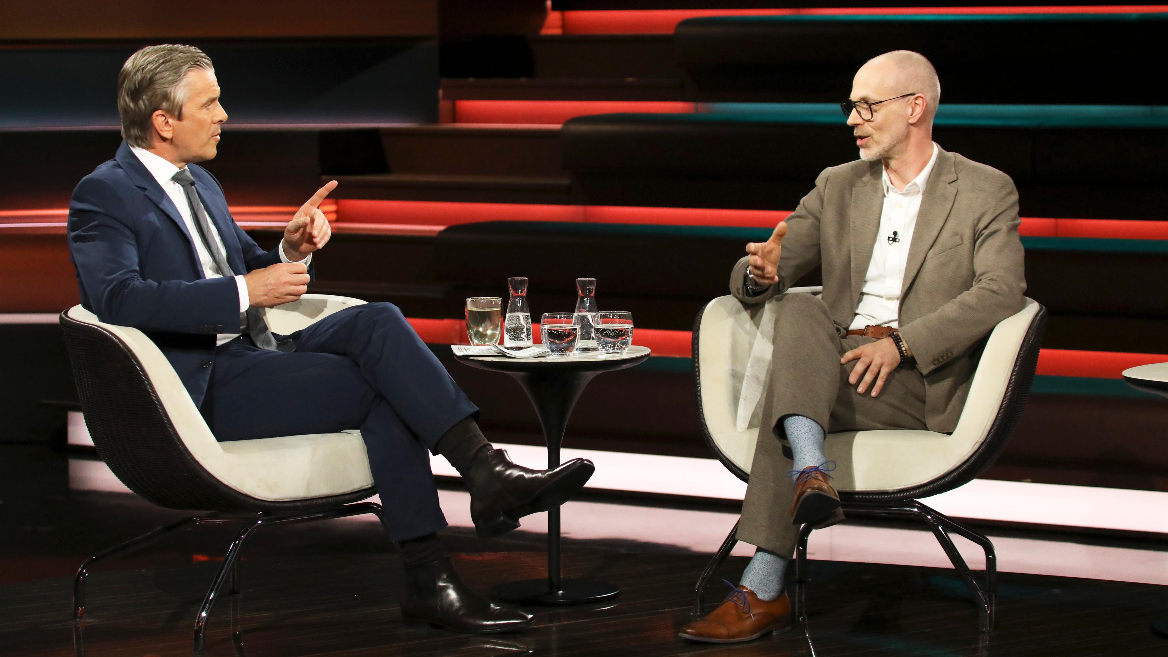 SPD-Politiker Sebstian Fiedler zu Gast bei Markus Lanz.