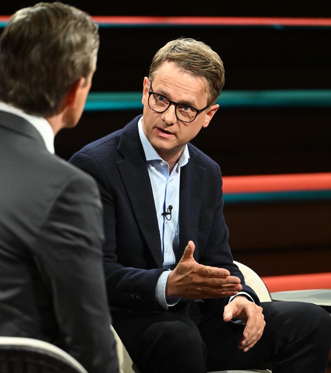 Carsten Linnemann beim Gespräch mit Markus Lanz