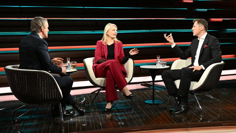 Annett Meiritz und Daniel Gerlach bei "Markus Lanz".