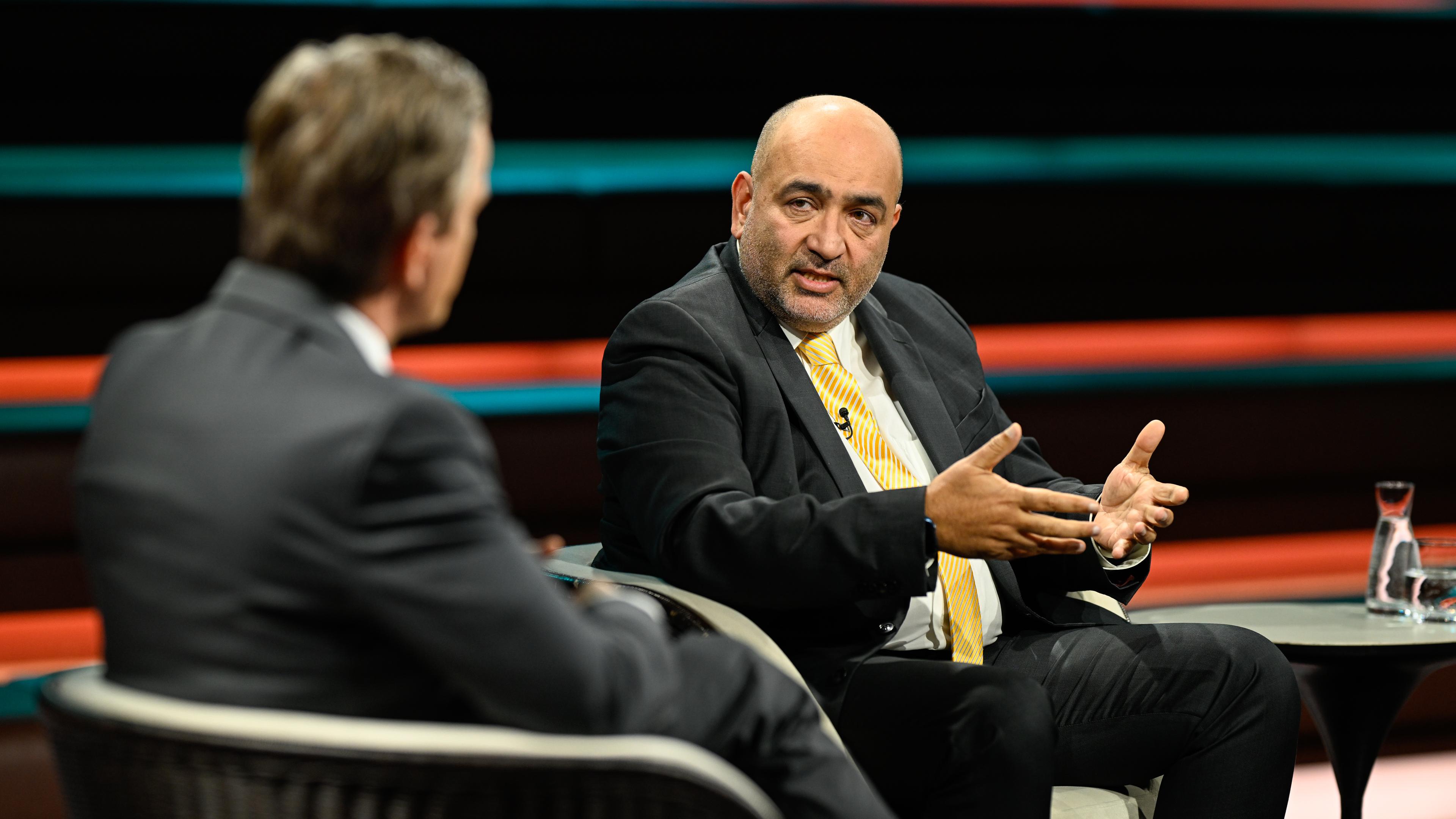 Omid Nouripour zu Gast bei "Markus Lanz".