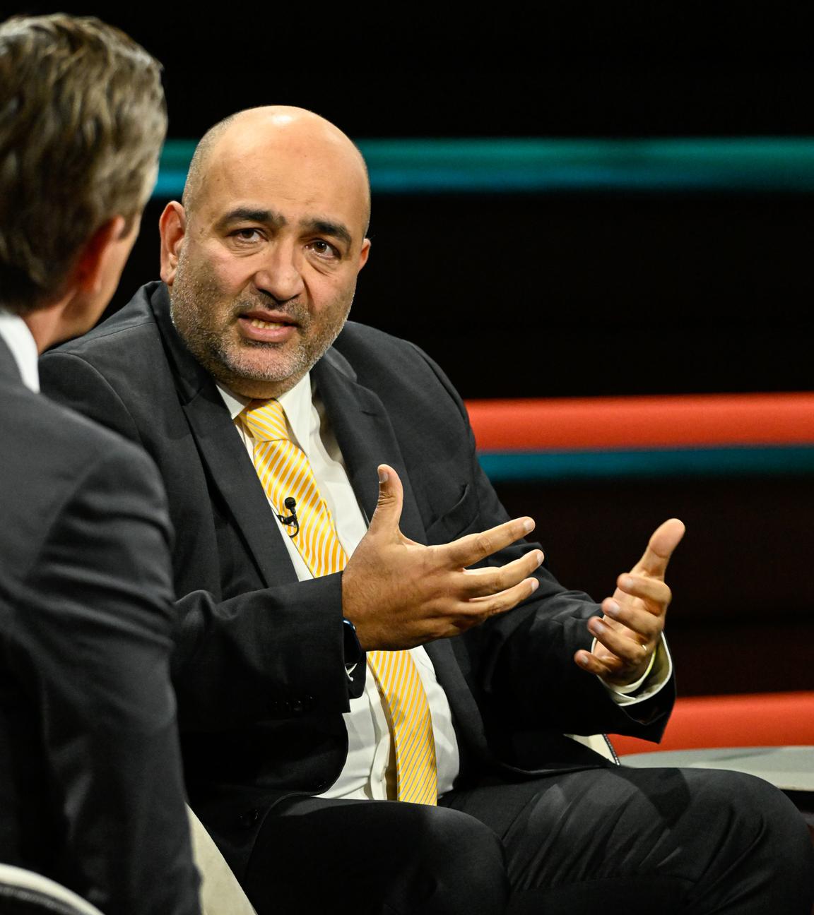 Grünen-Politiker Omid Nouripour bei "Lanz"