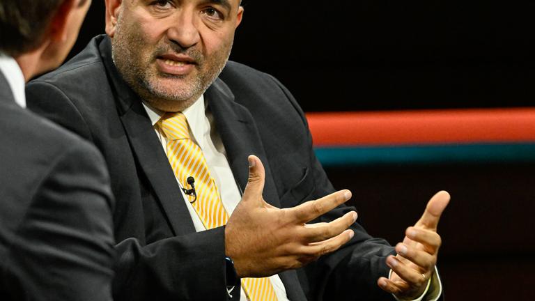 Grünen-Politiker Omid Nouripour bei "Lanz"