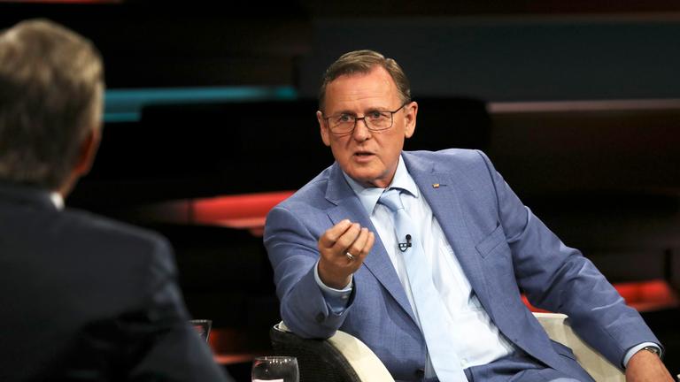 Bodo Ramelow zu Gast bei Markus Lanz.