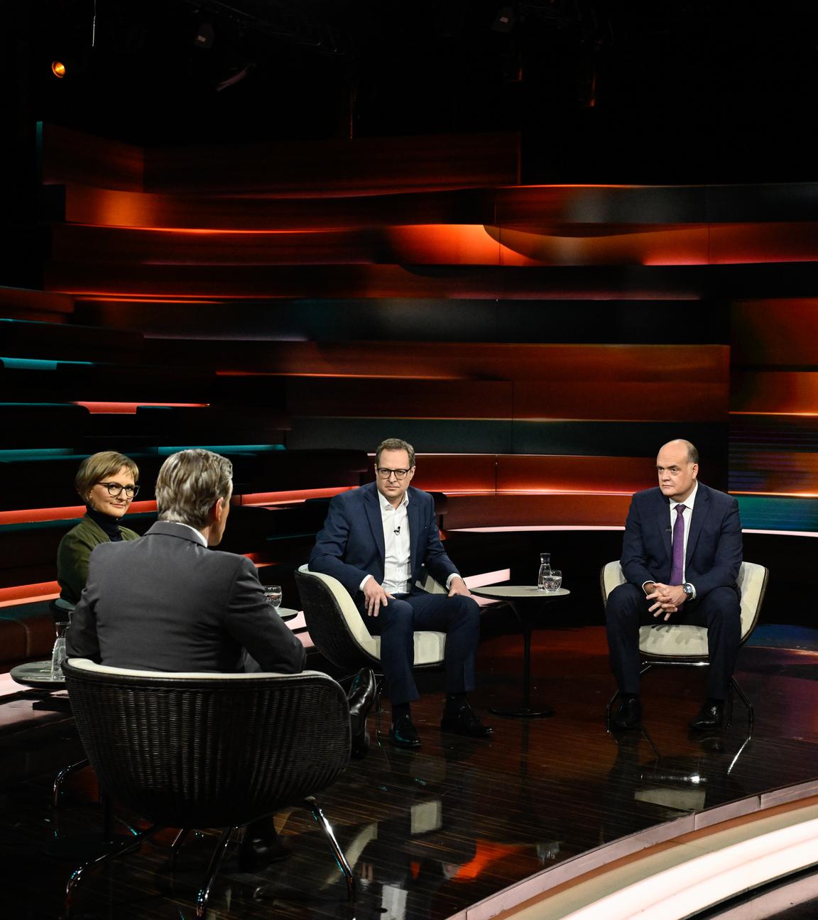 Franziska Brantner, Martin Huber und Robin Alexander zu Gast bei "Markus Lanz".