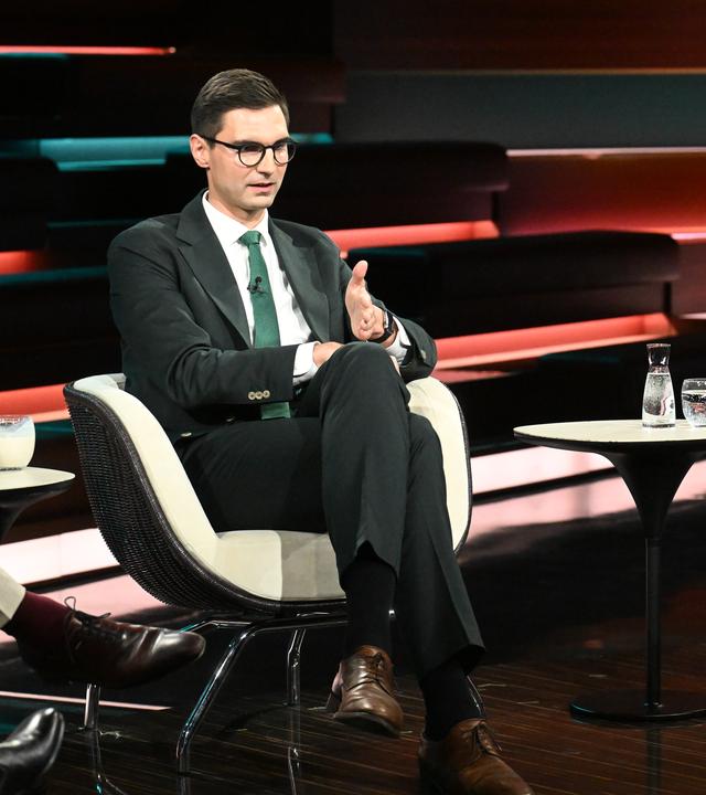 Sepp Müller und Eva Quadbeck diskutieren in der Sendung Markus Lanz vom 20.05.2026.