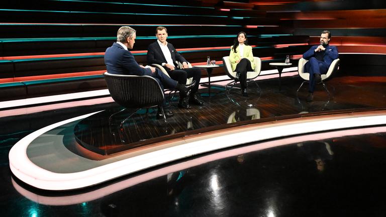 Daniel Gerlach, Diba Mirzaei, Frank Sauer zu Gast bei "Markus Lanz".