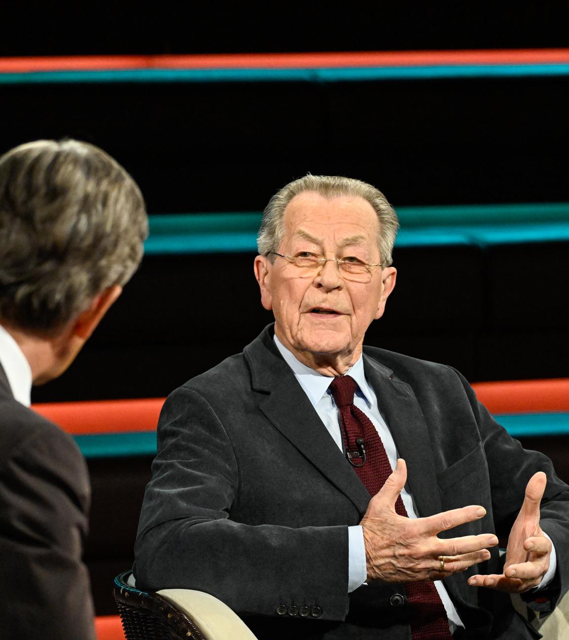 Franz Müntefering zu Gast bei "Markus Lanz".