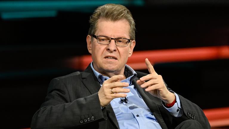 SPD-Politiker Ralf Stegner zu Gast bei "Markus Lanz".