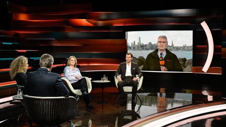 Markus Lanz, Melody Sucharewicz, Katrin Glatz Bruback, Daniel Gerlach, SCHALTE Elmar Theveßen