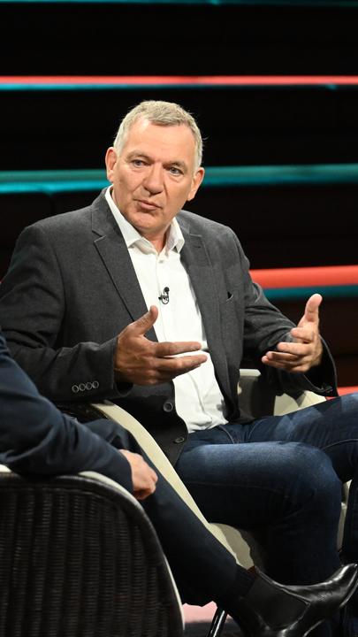 Linken-Chef Jan van Aken bei "Markus Lanz".