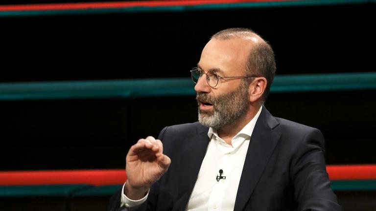 Manfred Weber von der CSU zu Gast bei Markus Lanz