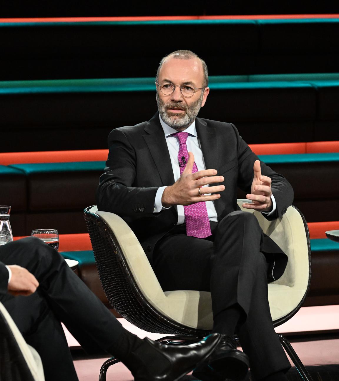 Manfred Weber zu Gast bei "Markus Lanz".