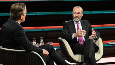Manfred Weber zu Gast bei "Markus Lanz".
