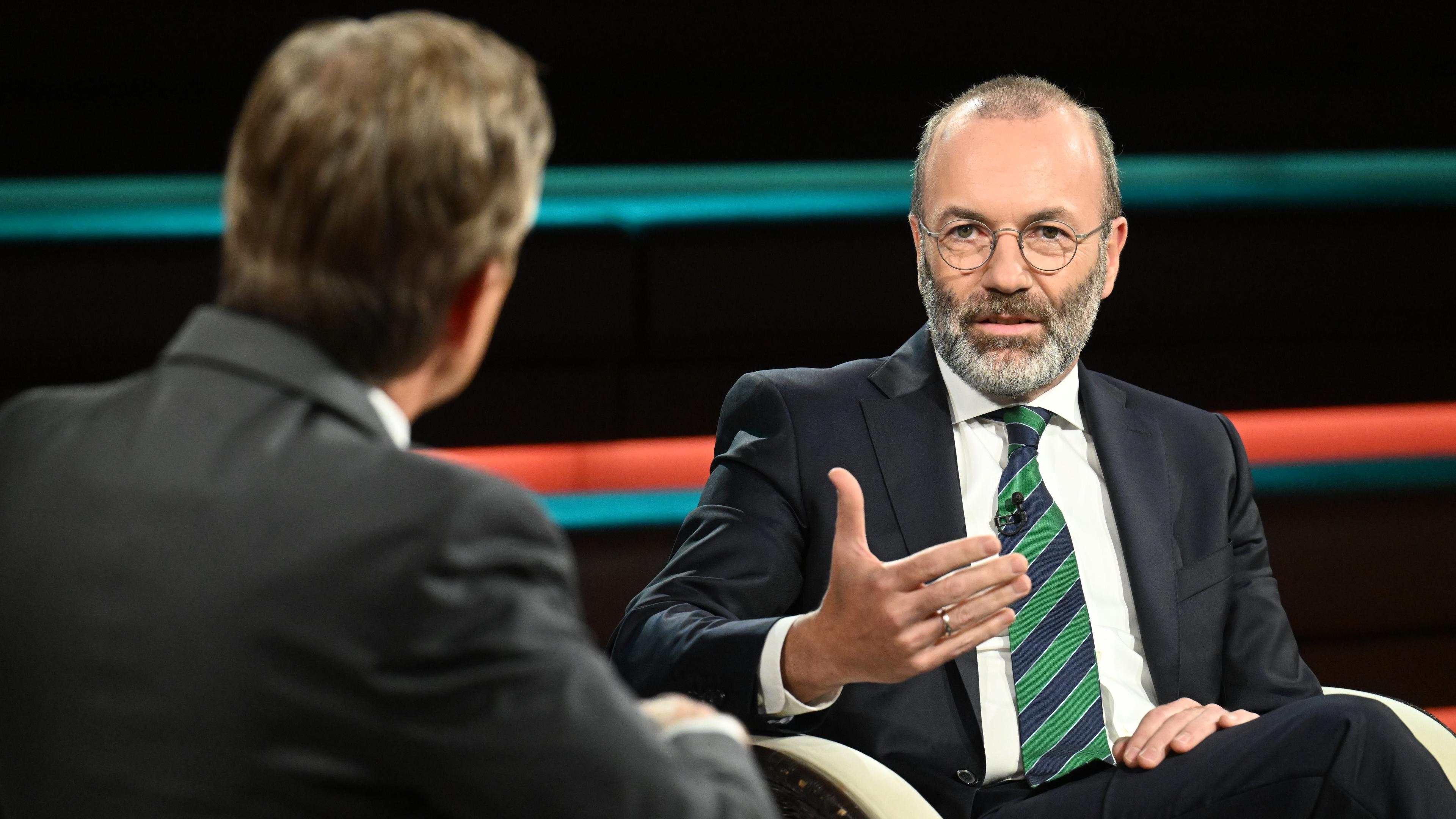 Manfred Weber bei "Lanz"