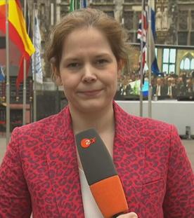 ZDF-Reporterin Lara Wiedeking