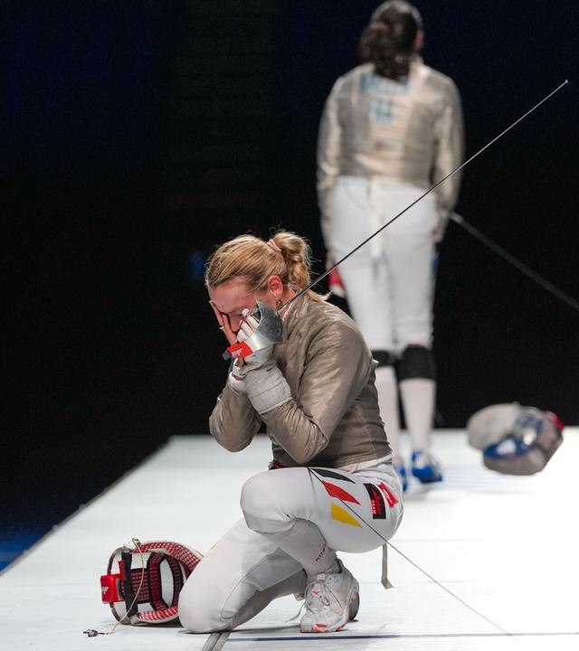 Larissa Eifler jubelt.