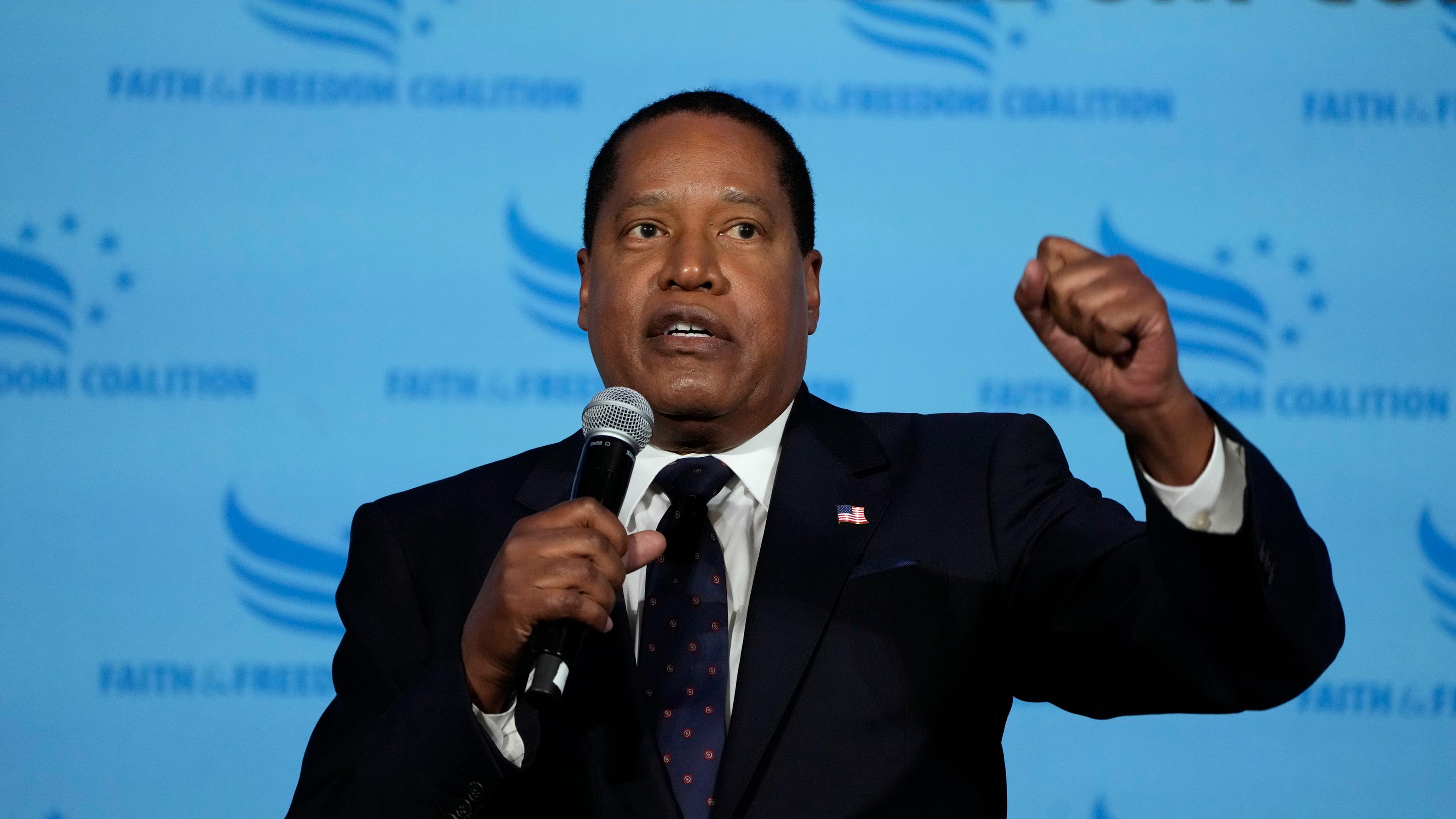 Larry Elder, Bewerber um Präsidentschaftskandidatur bei US-Republikanern