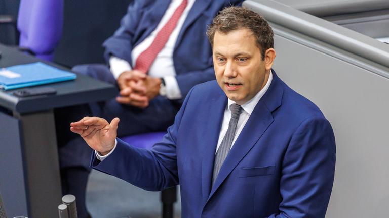  Lars Klingbeil (SPD), Bundesminister der Finanzen, aufgenommen am 08.07.2025