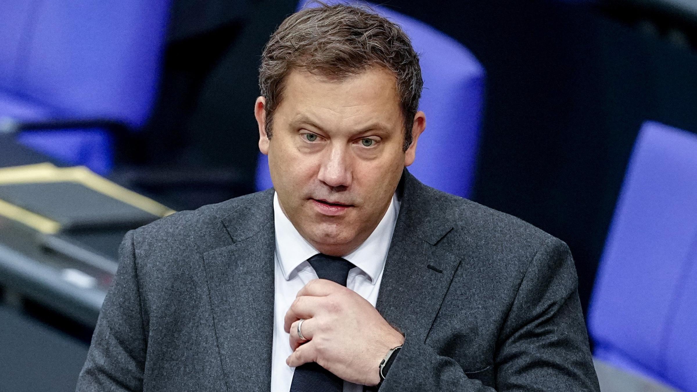 Berlin: Lars Klingbeil (SPD), Bundesminister der Finanzen