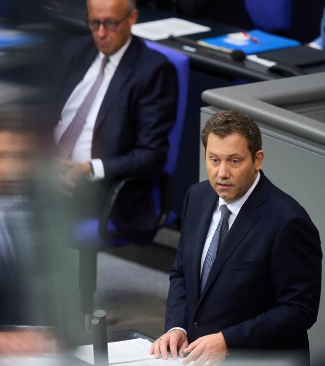 Lars Klingbeil (SPD), aufgenomme am 08.09.2026