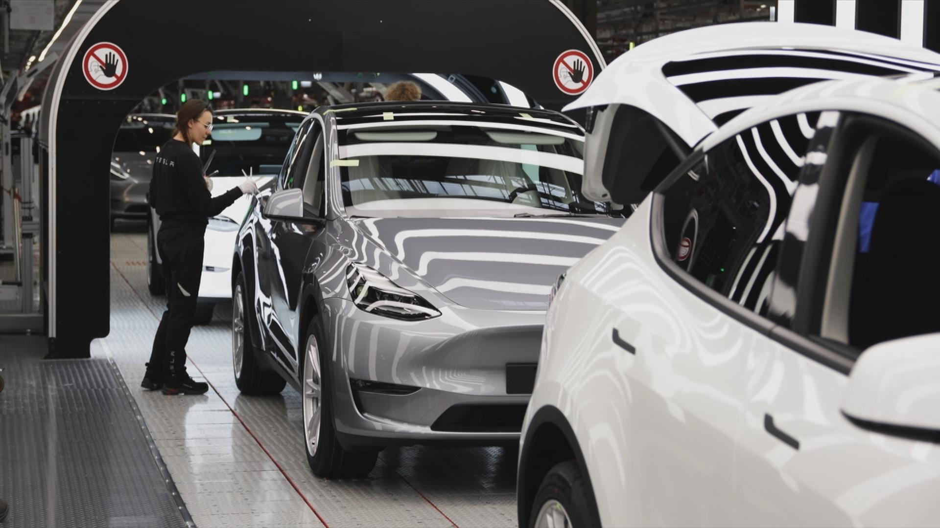 Tesla-Werk in Grünheide.