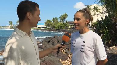 Triathletin Laura Philipp spricht im ZDF-Interview über ihr Ziel für den Ironman auf Hawaii