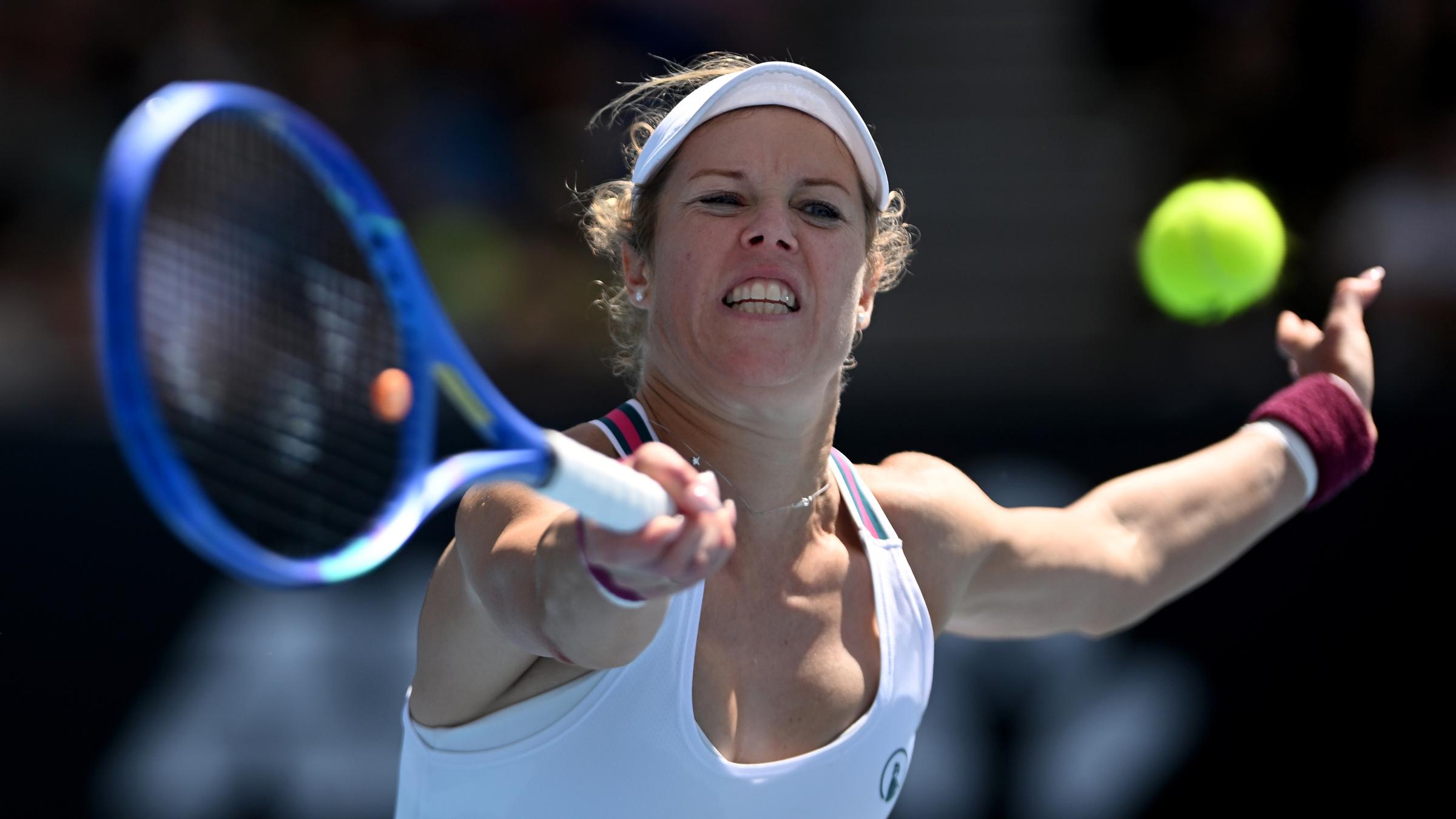 Tennis - Australian Open: Laura Siegemund in Aktion