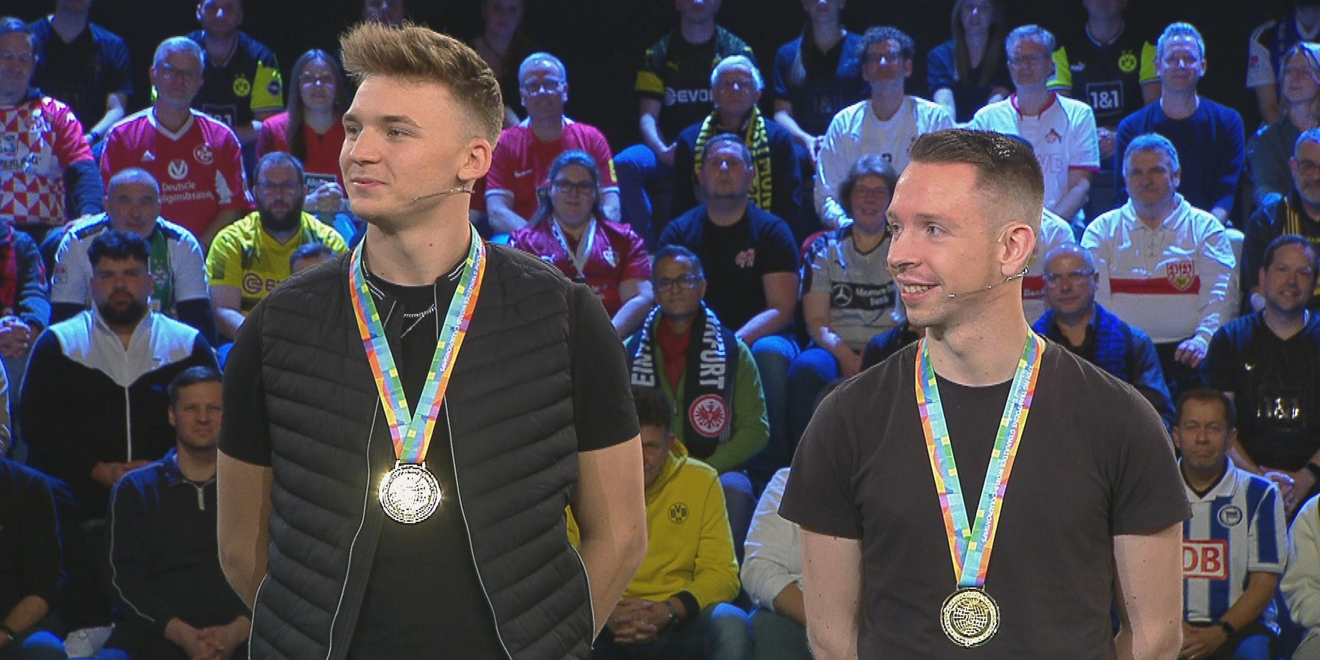 Caio Lauxtermann und Fabian Vogel im aktuellen Sportstudio.