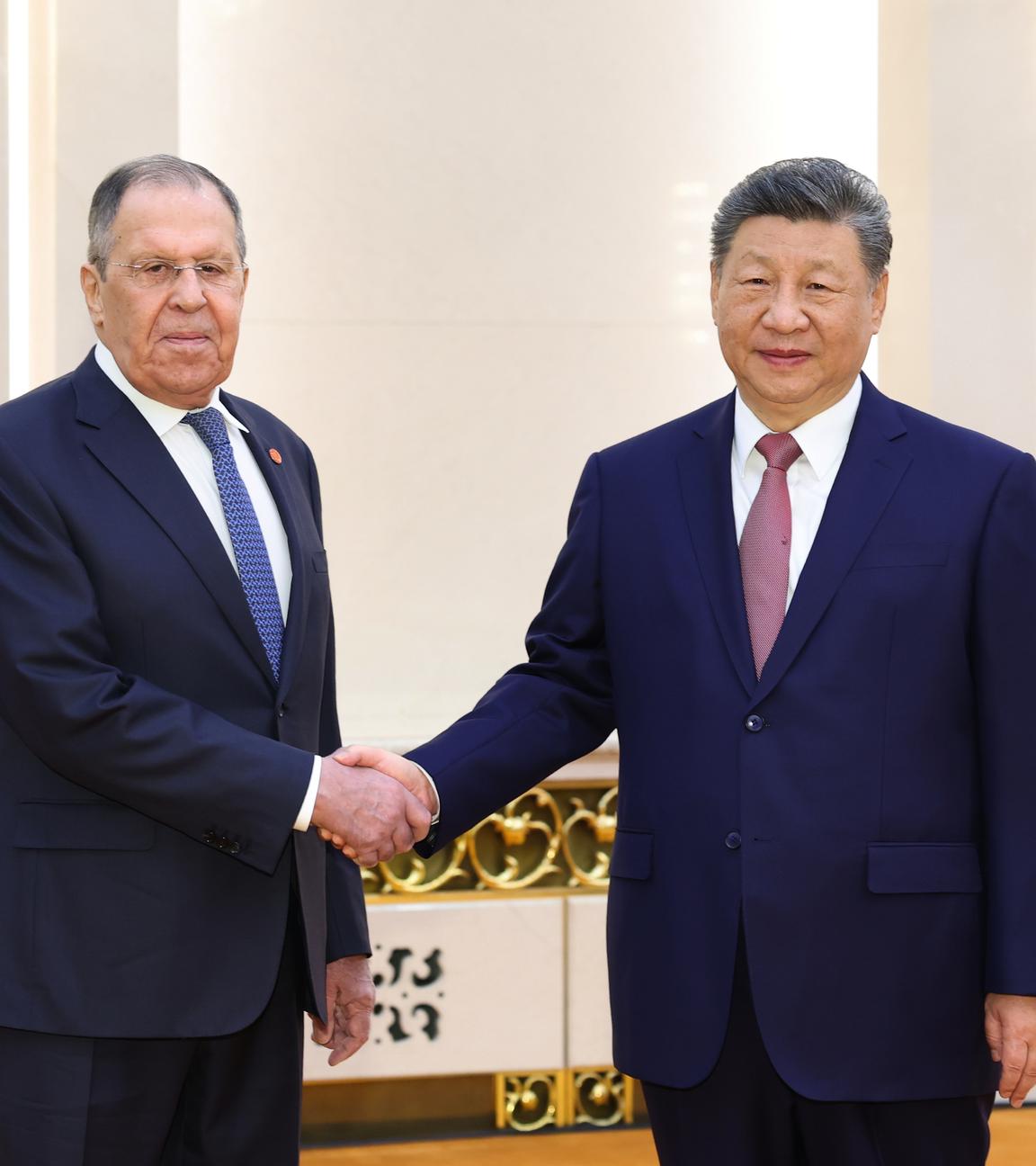 Lawrow zu Gesprächen in China