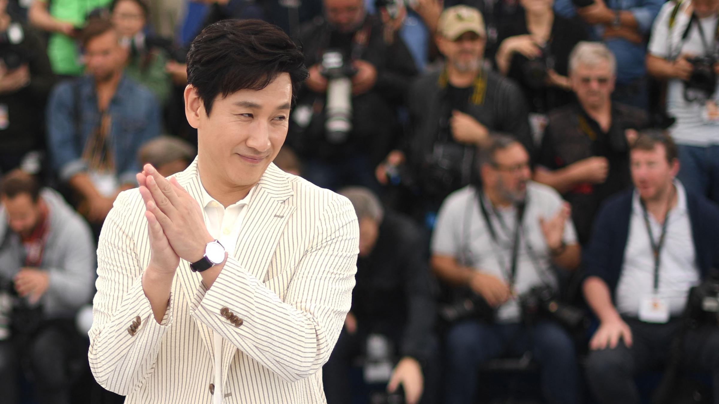 Lee Sun Kyun bei einer Filmpremiere.
