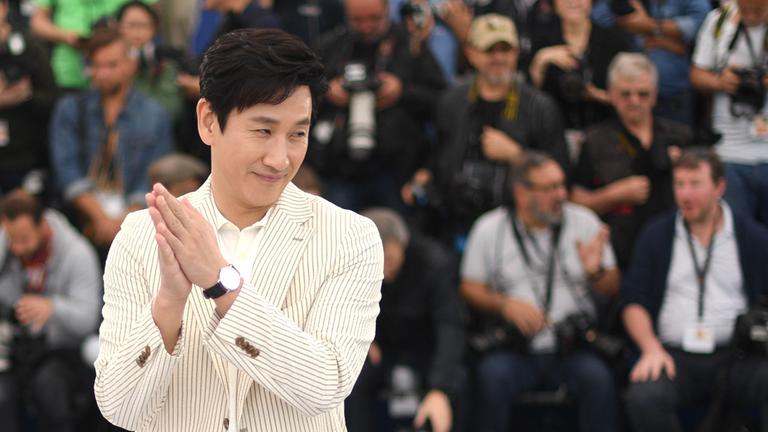 Lee Sun Kyun bei einer Filmpremiere.