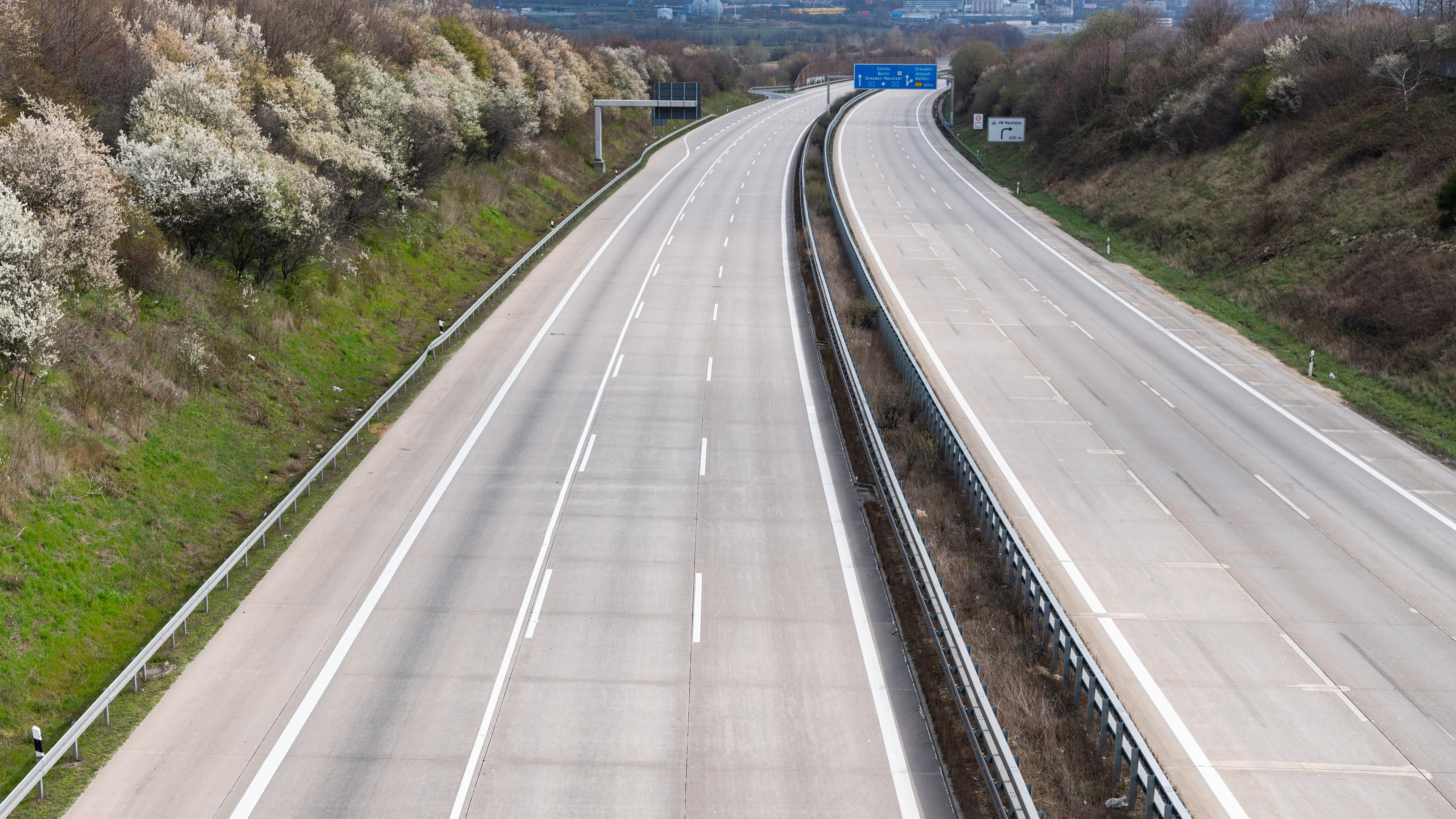Leere Autobahn