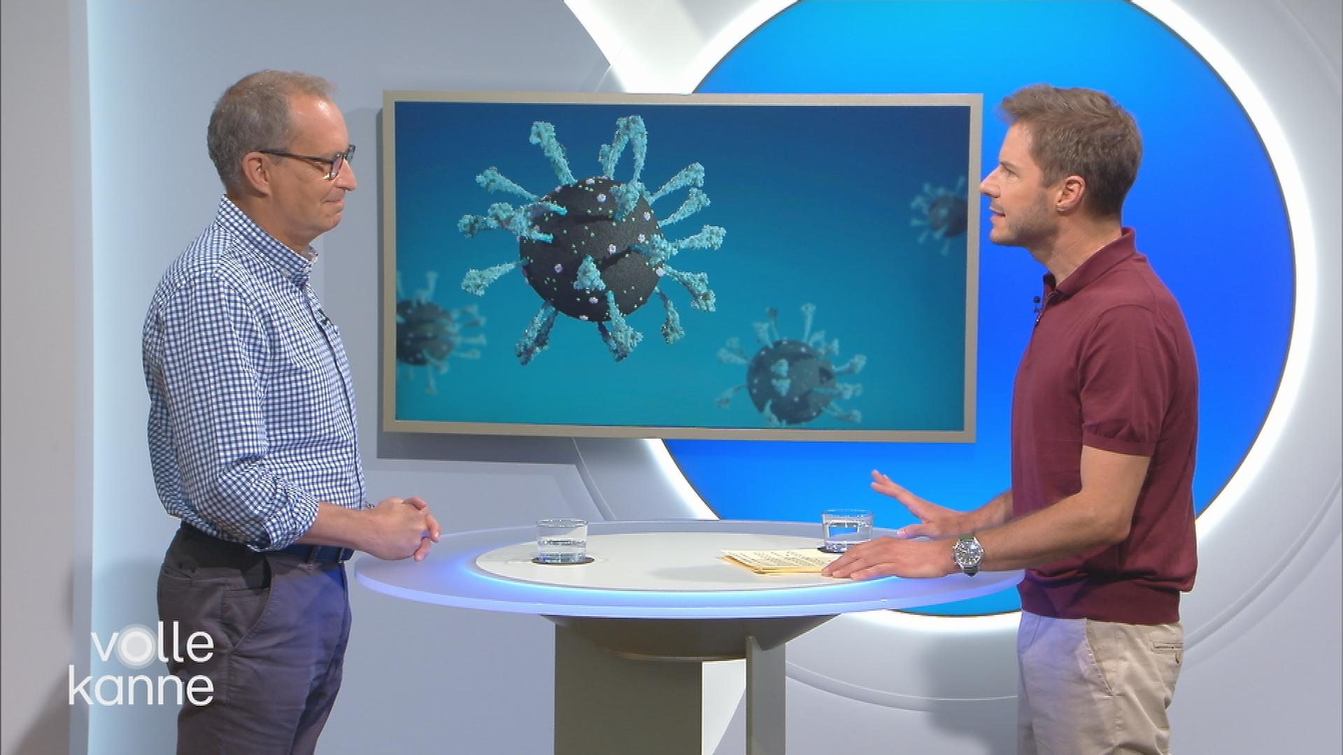 Dr. Christop Specht und Florian Weiss im Gespräch