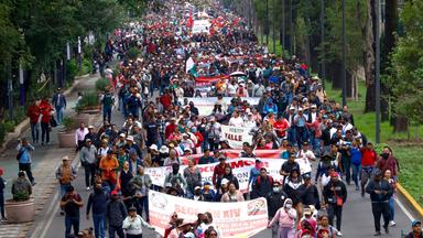 Lehrerproteste vor WM-Start: Mexiko im Fokus der Aktivisten