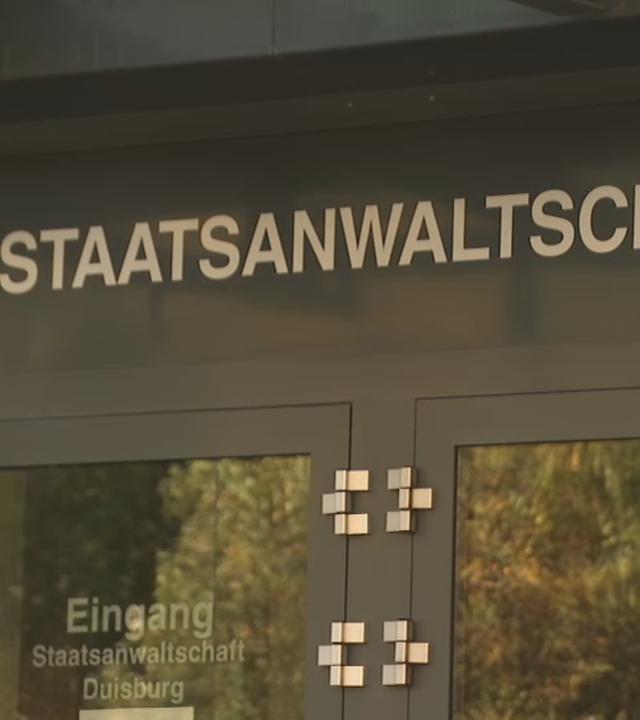 Auf dem Bild zu sehen ist der Eigang der Staatsanwaltschaft in Duisburg.