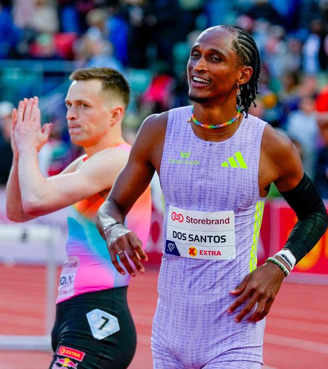 Leichtathletik: Dos Santos und Warholm beim Diamond-League-Meeting in Oslo.