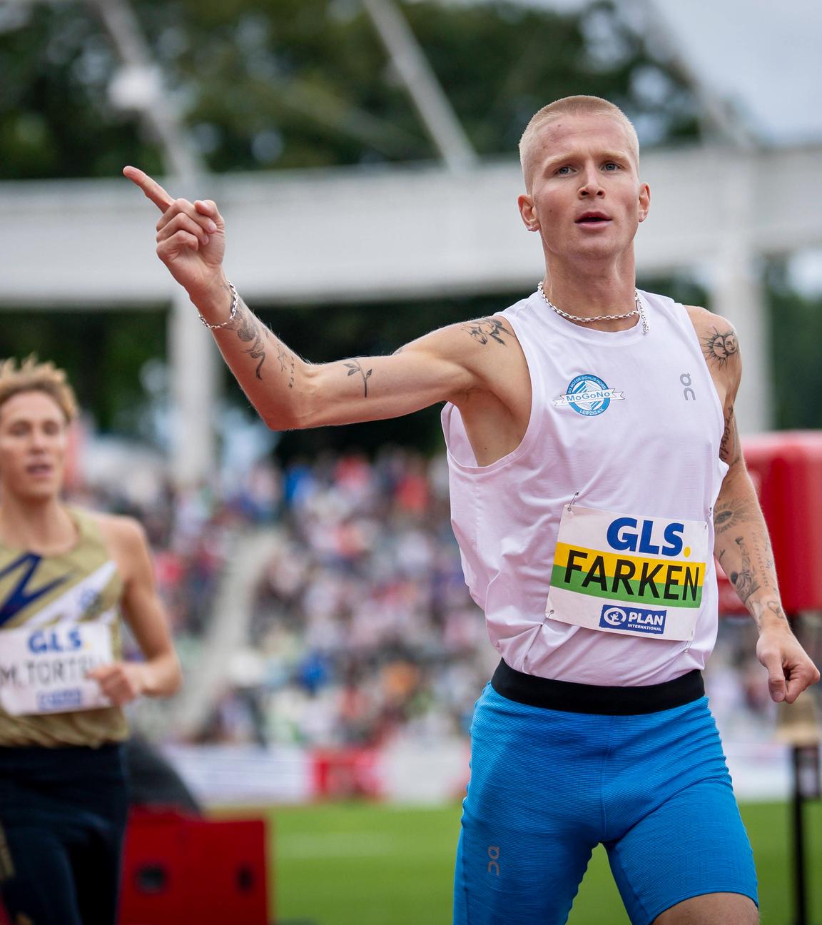 Leichtathletik: Robert Farken.