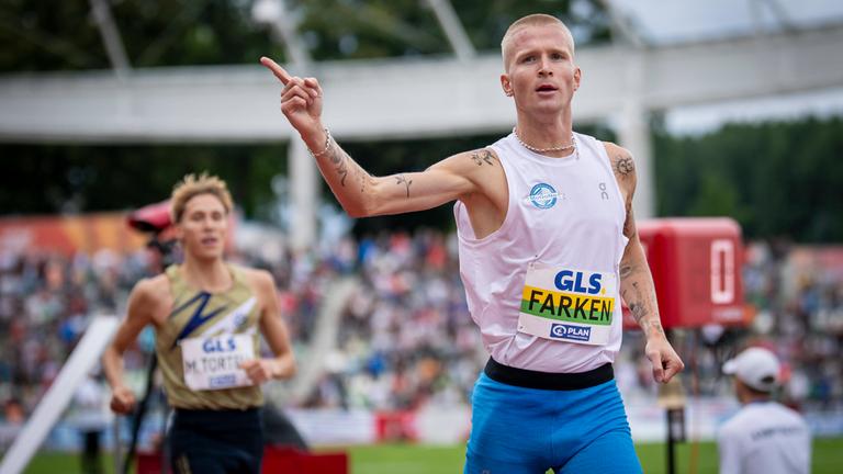 Leichtathletik: Robert Farken.