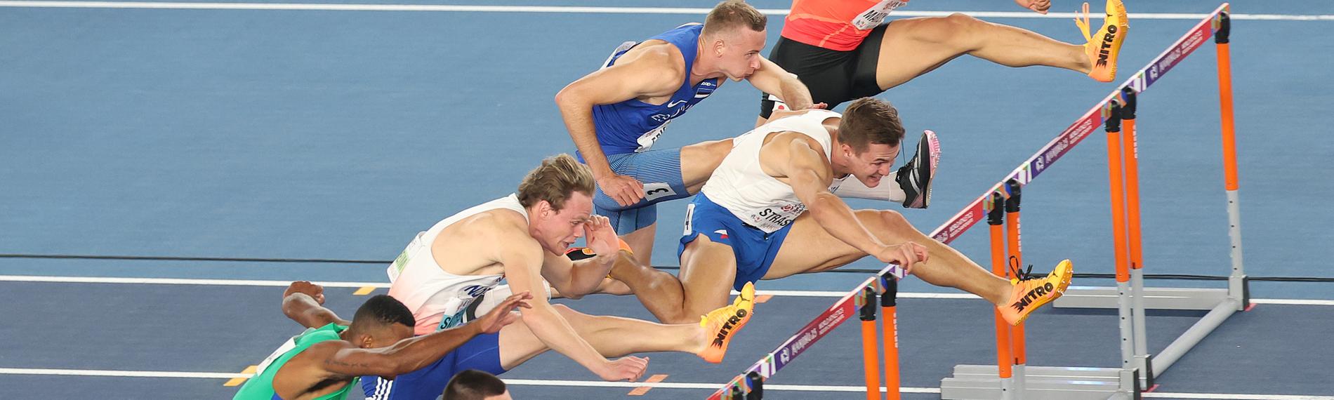 Hallenleichtathletik Weltmeisterschaft in China.