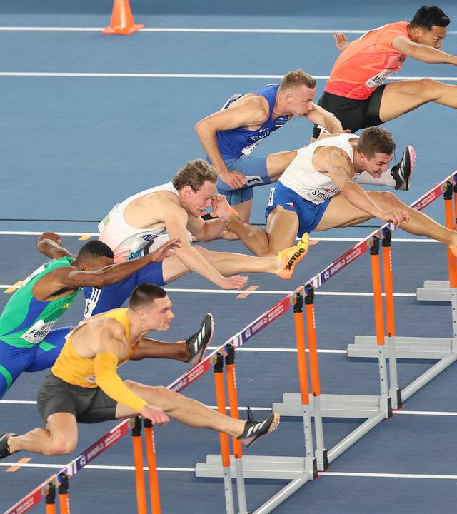 Hallenleichtathletik Weltmeisterschaft in China.