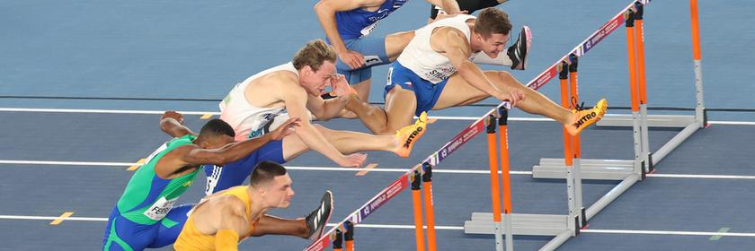 Hallenleichtathletik Weltmeisterschaft in China.